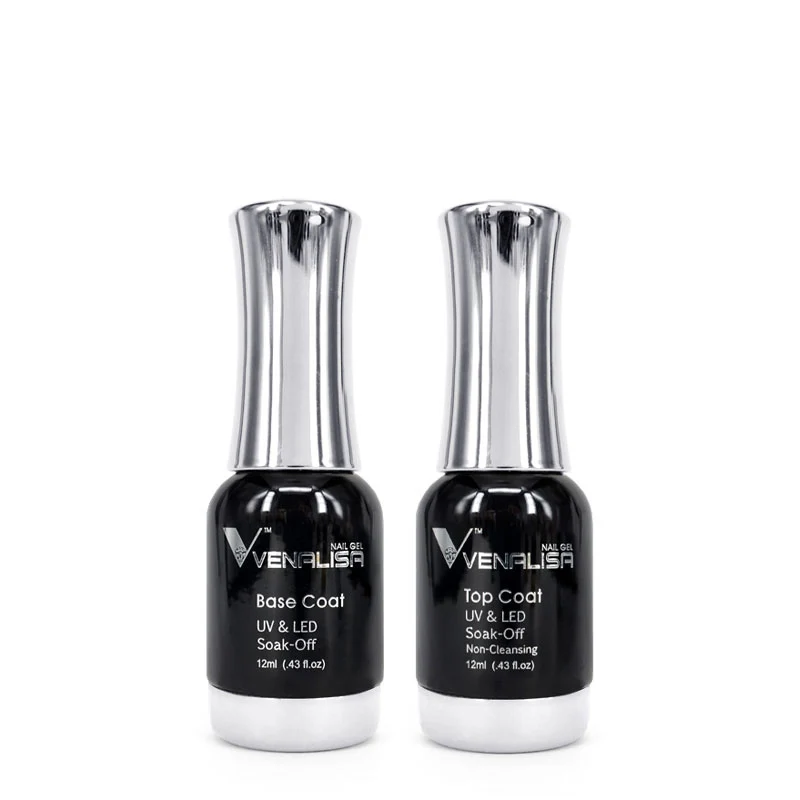12ml Top & Base Coat Set - 2Pcs TPO Free Hema Free - Image 2