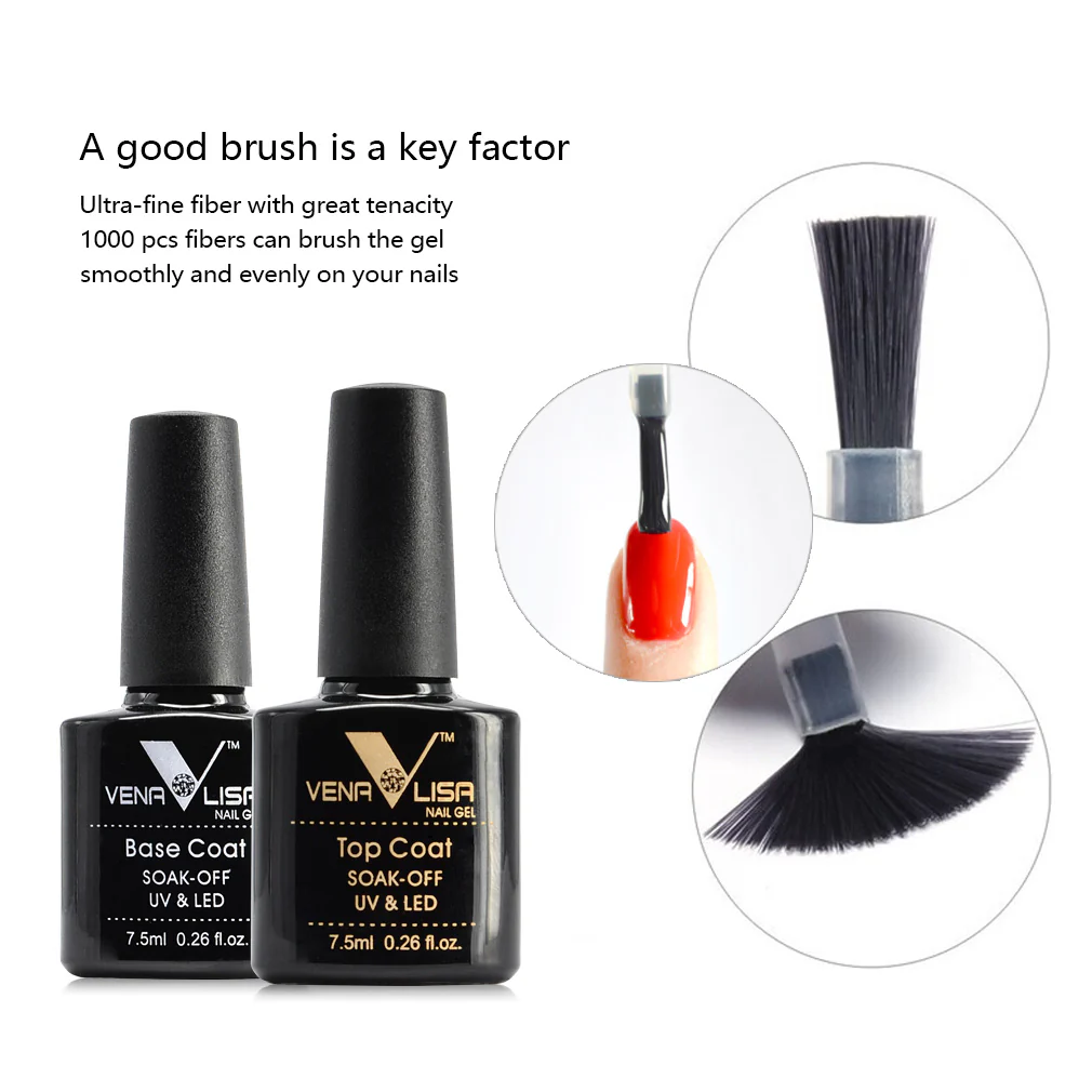 7.5ml Base & Top Coat Set- 2pcs - Image 2