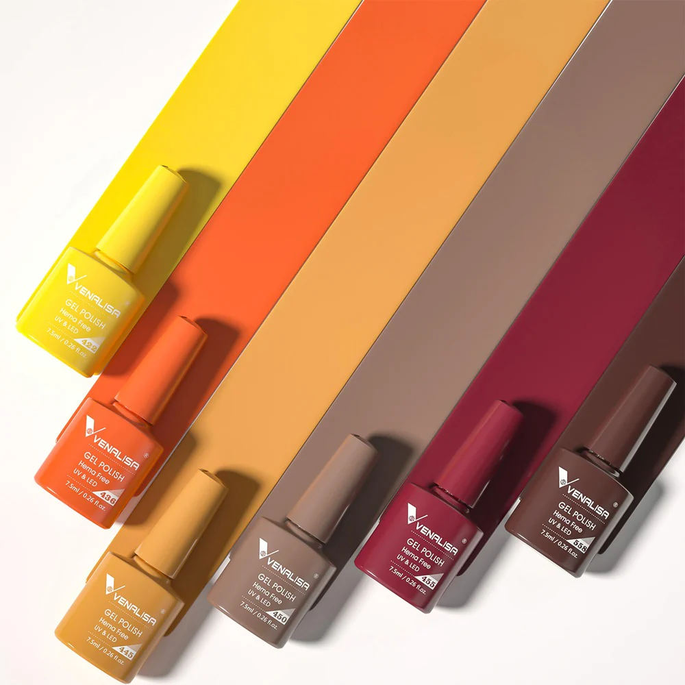 Amber Mirage - Hema Free 6 Colors Gel Polish Set TPO Free Hema Free - Image 2