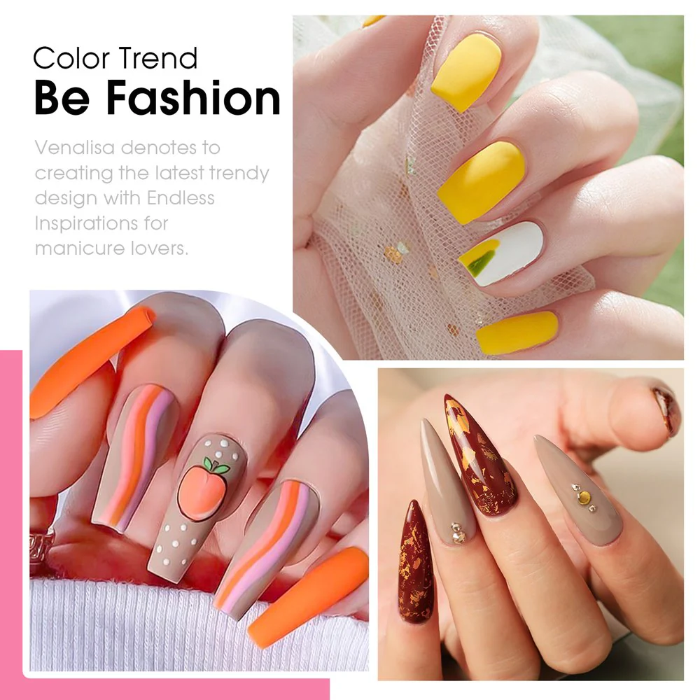 Amber Mirage - Hema Free 6 Colors Gel Polish Set TPO Free Hema Free - Image 5