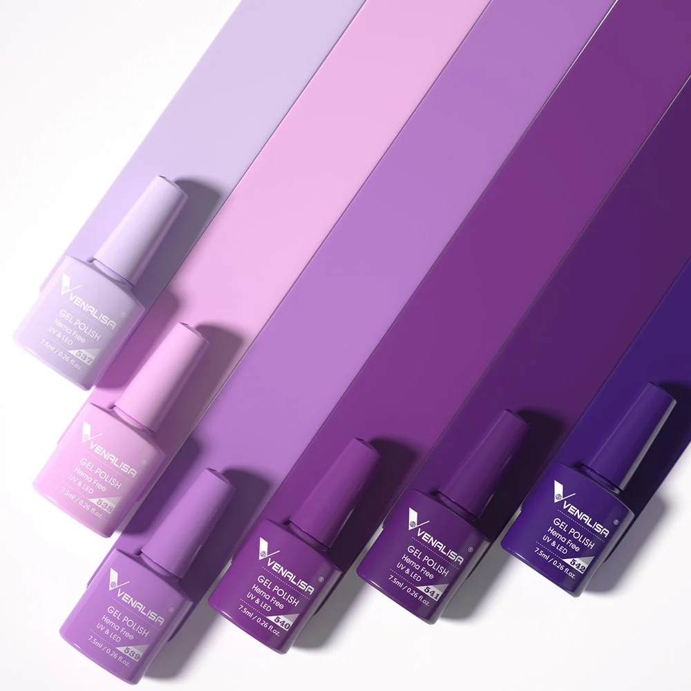 Amethyst Dream - Hema Free 6 Colors Gel Polish Set TPO Free Hema Free - Image 2