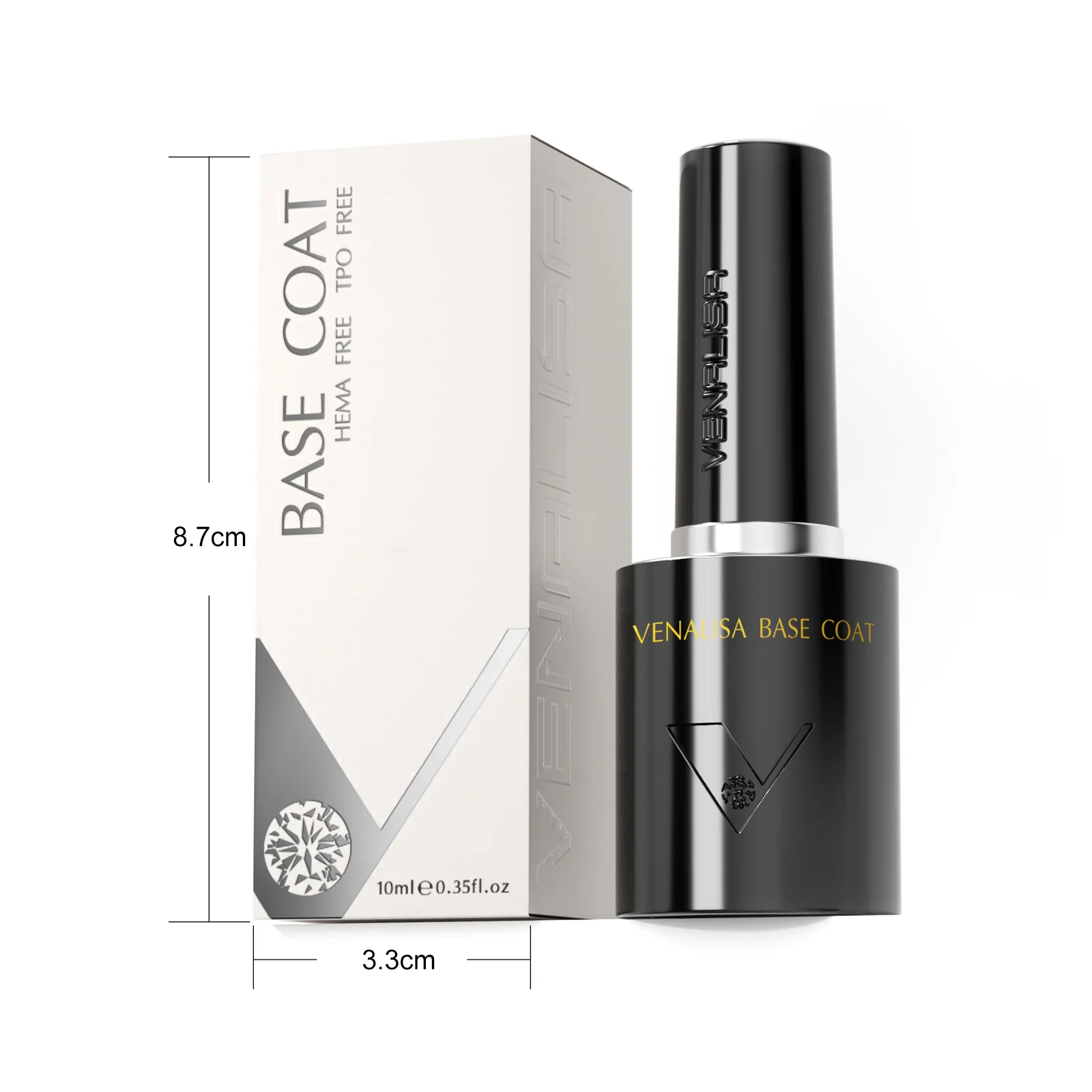 Base Coat 10ML TPO Free Hema Free - Image 2