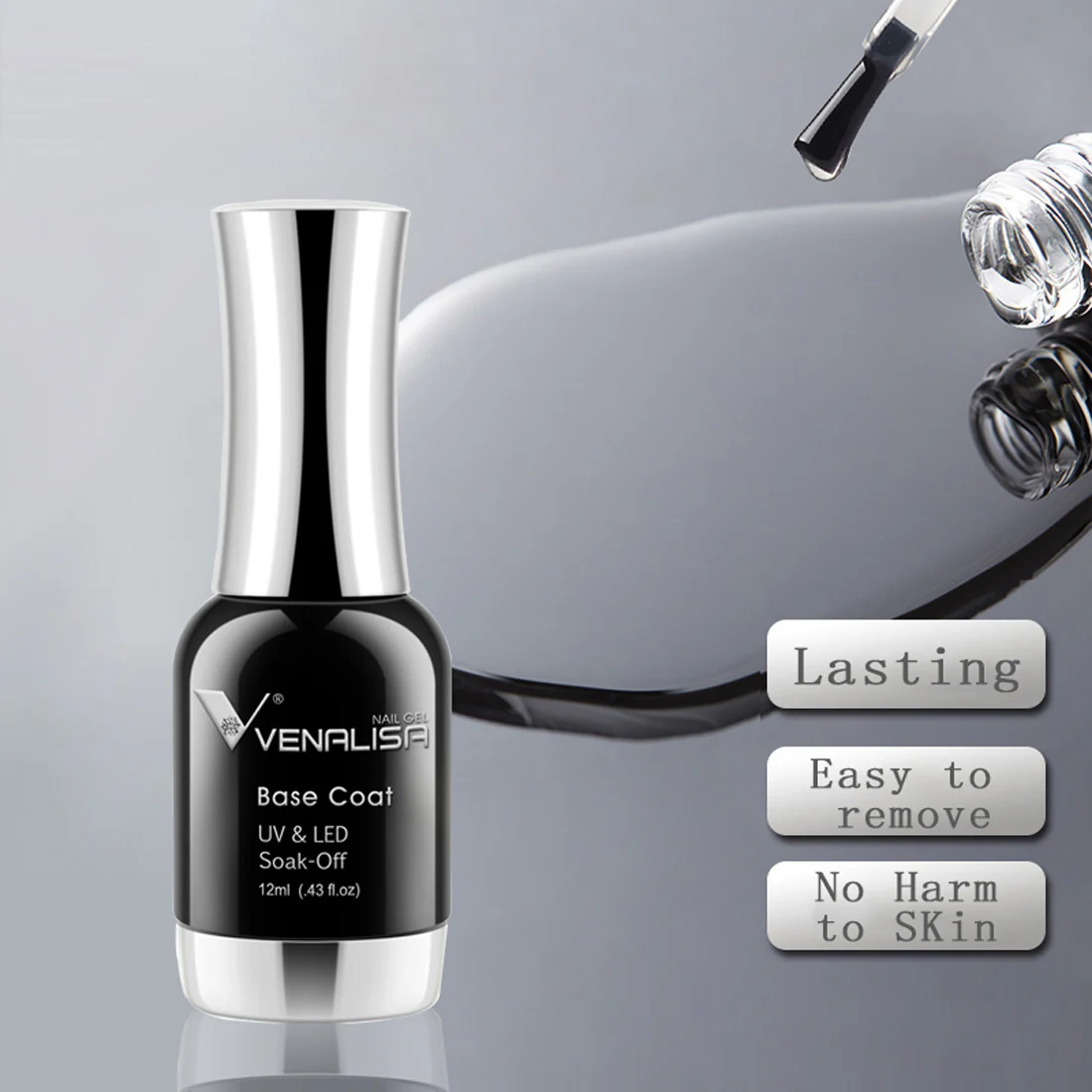 Base Coat 12ml TPO Free Hema Free - Image 5