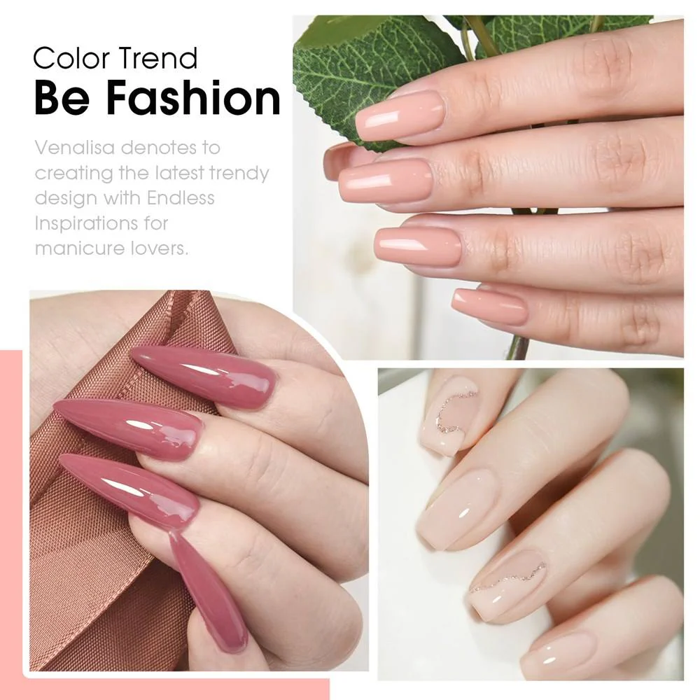 Blushing Petal - Hema Free 6 Colors Gel Polish Set TPO Free Hema Free - Image 5
