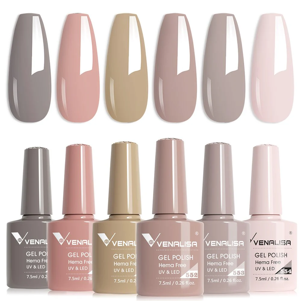 Chic Mist - Hema Free 6 Colors Gel Polish Set TPO Free Hema Free - Image 3