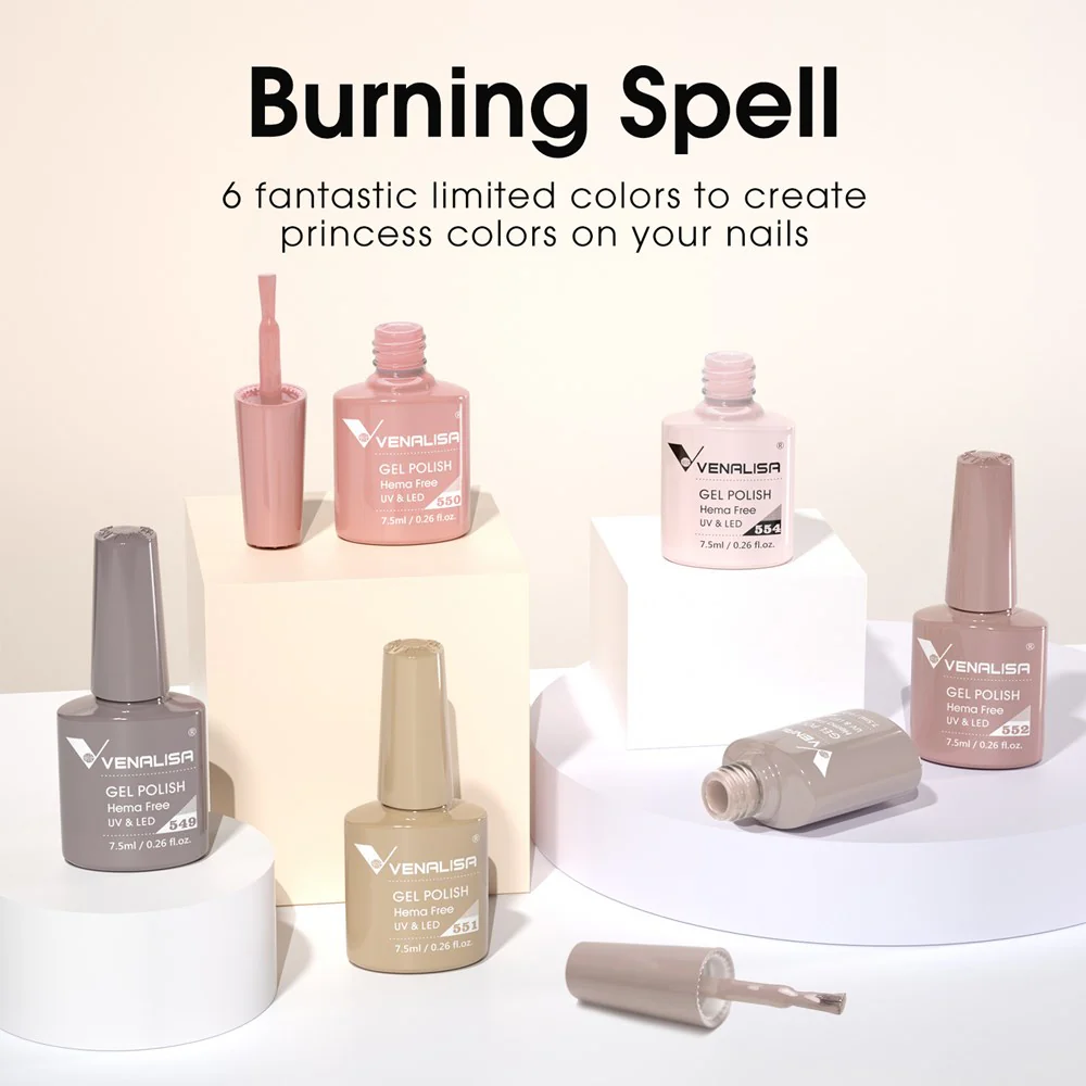 Chic Mist - Hema Free 6 Colors Gel Polish Set TPO Free Hema Free - Image 4