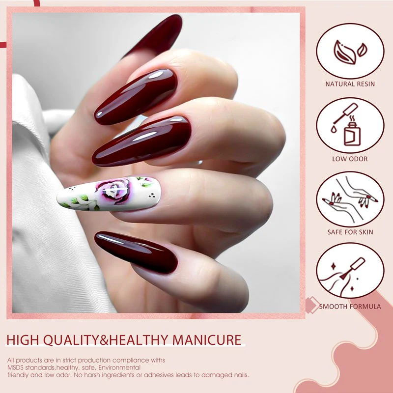 Christmas Eve- 6 Colors Gel Polish Set TPO Free Hema Free - Image 6