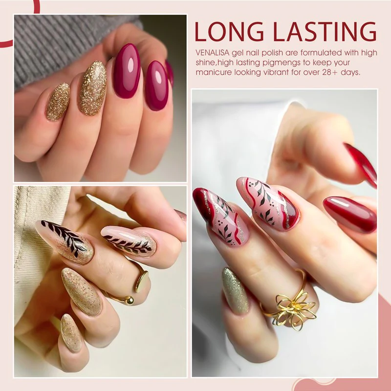 Christmas Eve- 6 Colors Gel Polish Set TPO Free Hema Free - Image 7