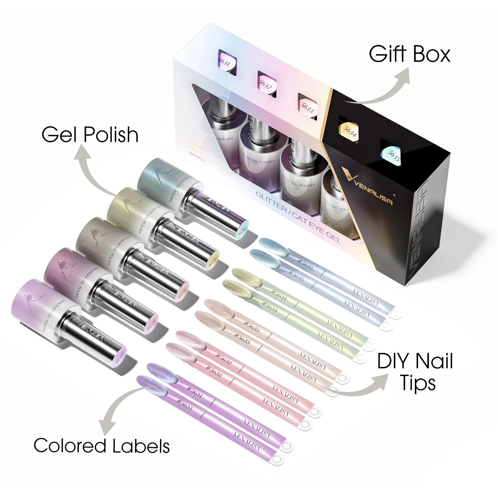 Dreamy Cat Eye Gel Polish Set (10ML) TPO Free Hema Free - Image 3