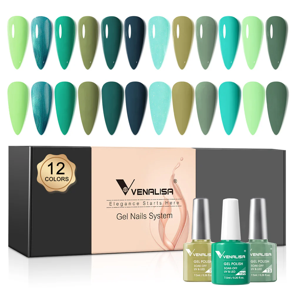 Gel Polish 12 Colors Set TPO Free Hema Free - Image 4