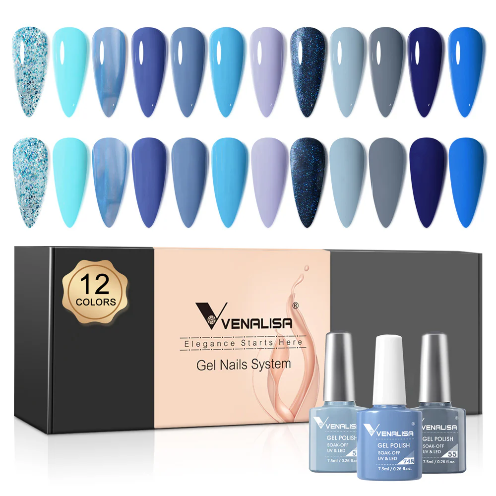 Gel Polish 12 Colors Set TPO Free Hema Free - Image 5