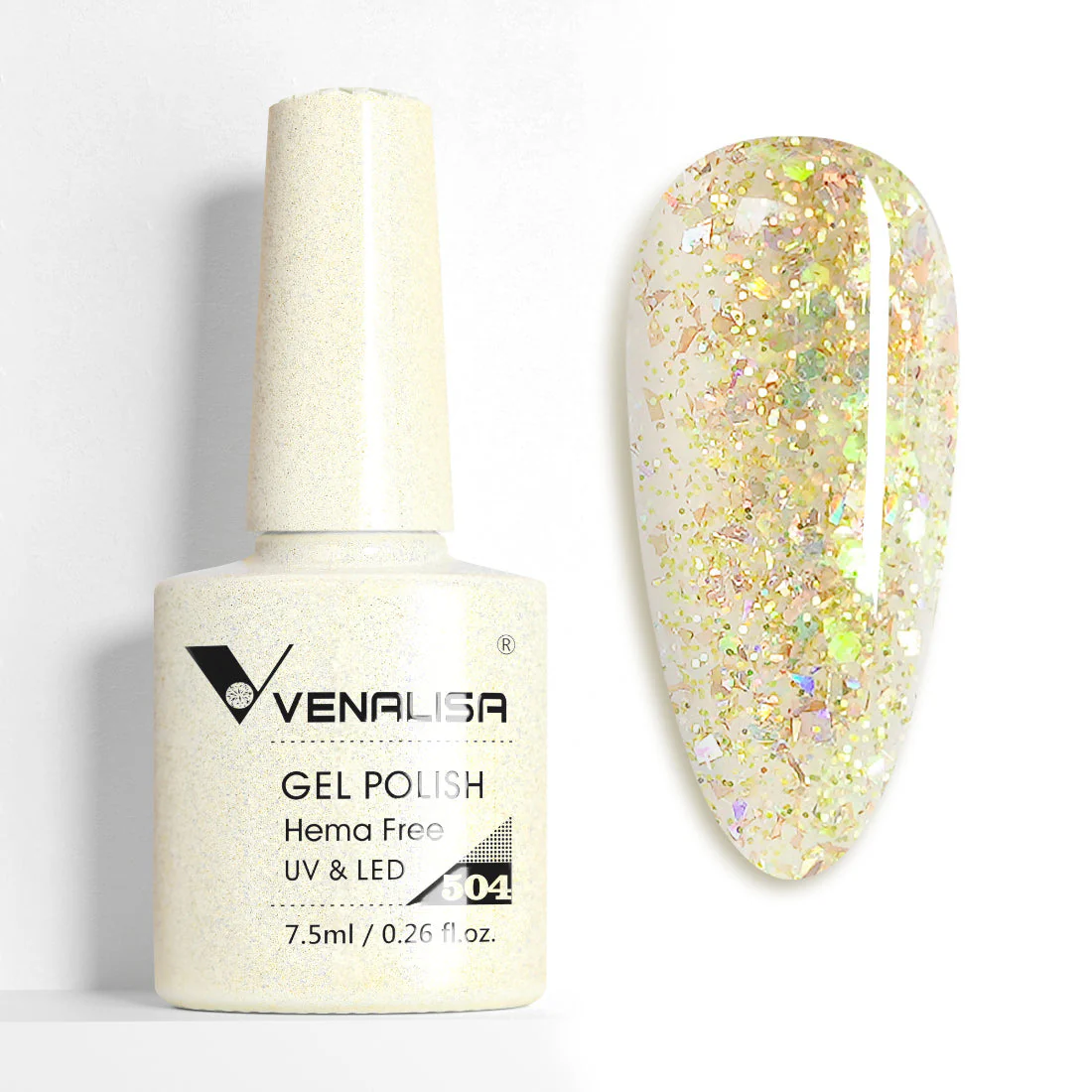 Glitter Gel Polish 7.5ml TPO Free Hema Free - Image 3
