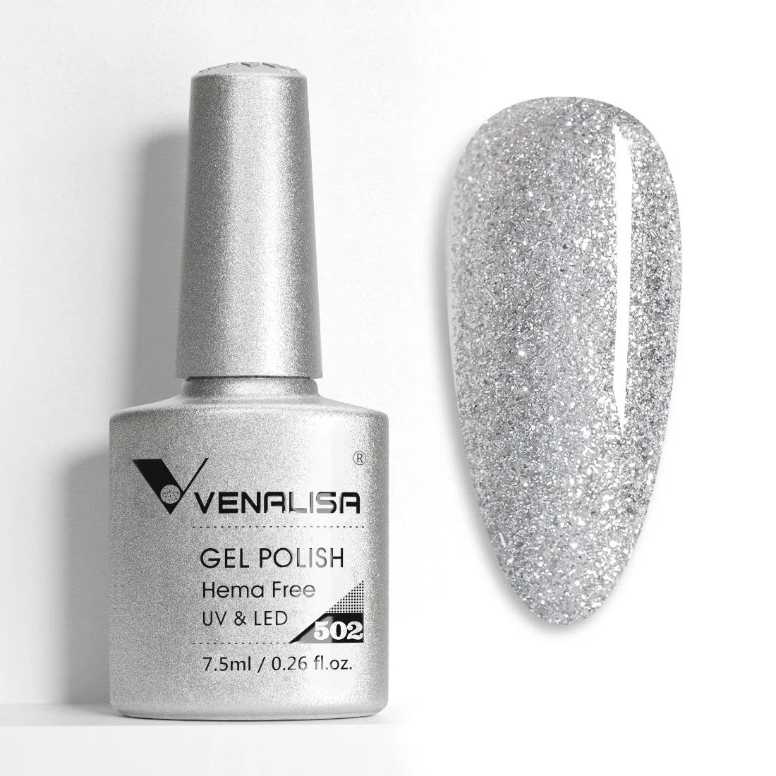 Glitter Gel Polish 7.5ml TPO Free Hema Free - Image 4