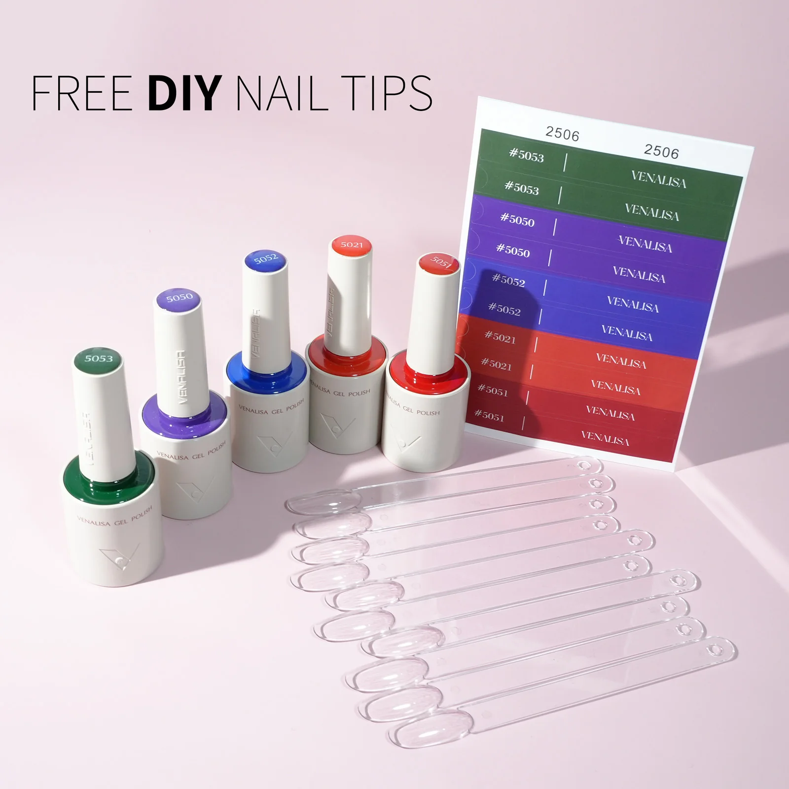 Gothic Garden- 5 Colors Gel Polish Set (With Nail Tips) TPO Free Hema Free - Image 7