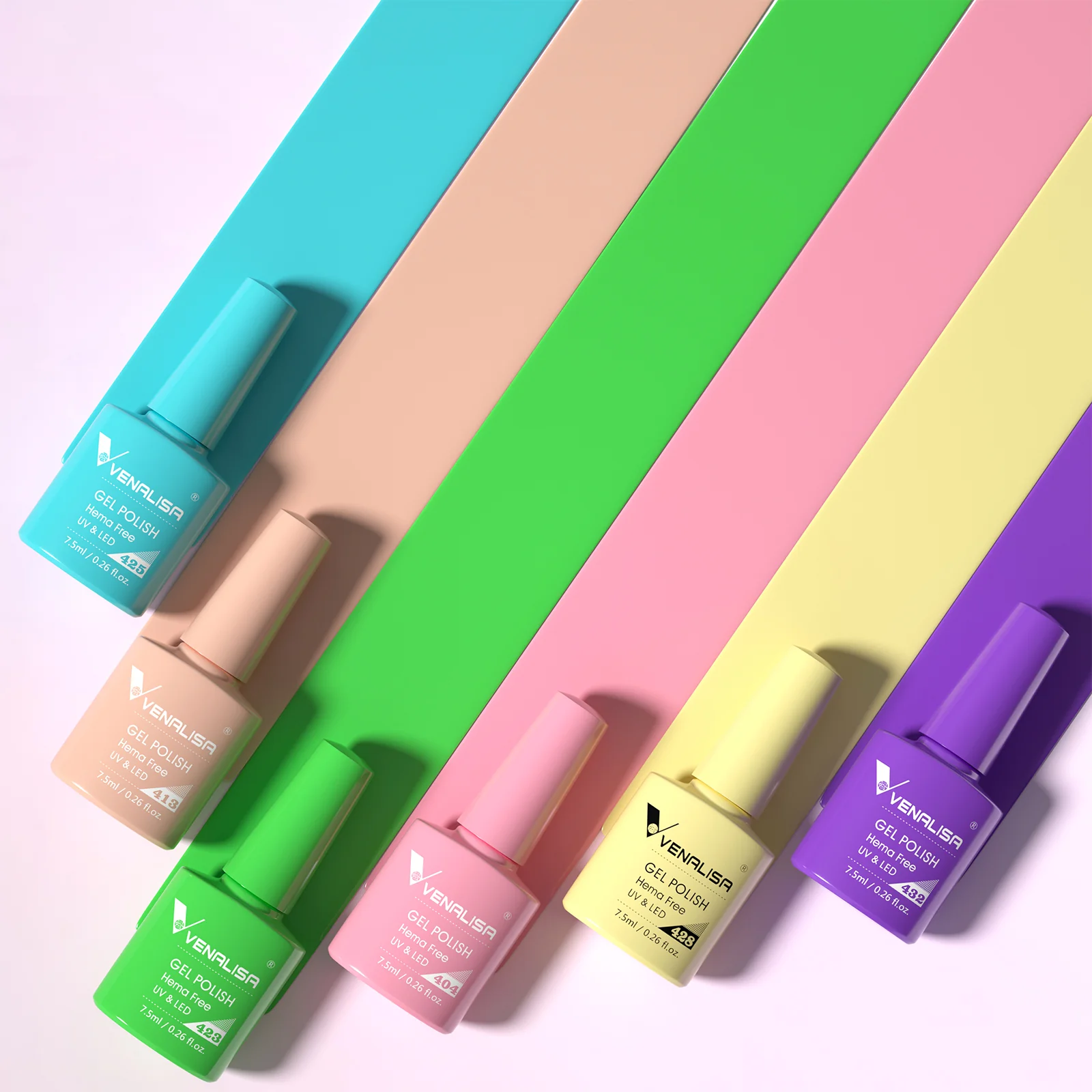 Hema Free- Gel Polish 12 Colors Set TPO Free Hema Free - Image 6