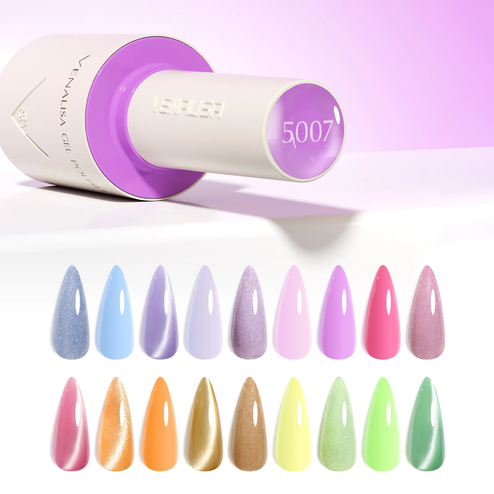 Nail Gel Polish 10ML VIVID SPECTRUM TPO Free Hema Free