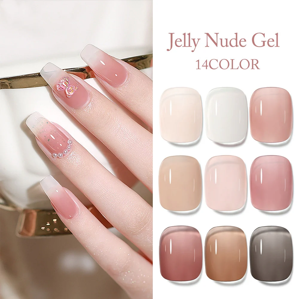 Jelly Transparent Color 15ml Gel Polish TPO Free Hema Free