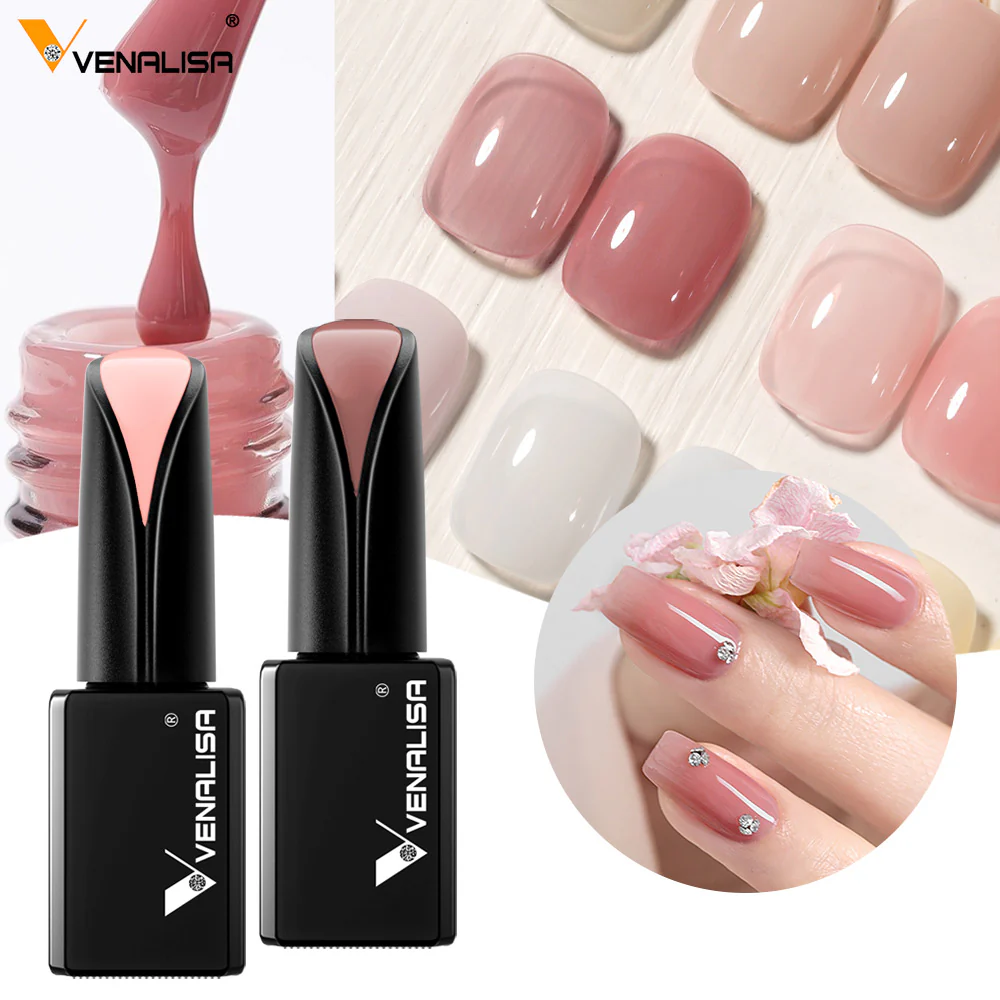 Jelly Transparent Gel Polish- 14 Colors Whole Set TPO Free Hema Free - Image 6