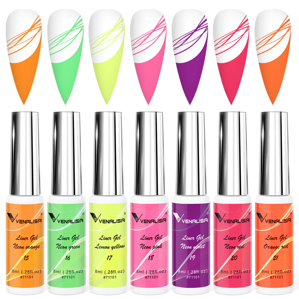 Liner Gel 7 Colors Kit- C - Image 2