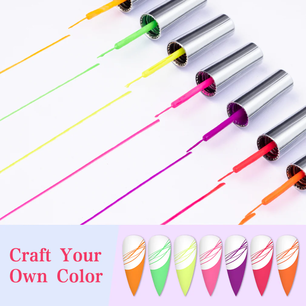 Liner Gel 7 Colors Kit- C - Image 3