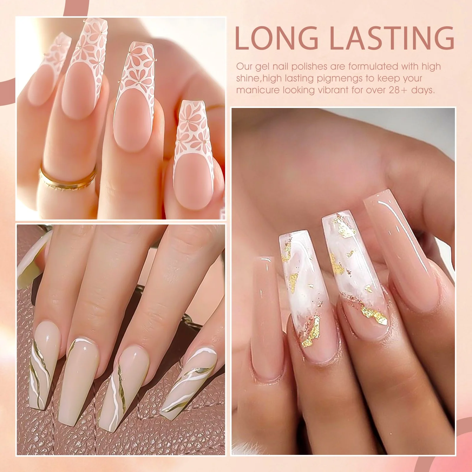 Milky Coffee- Gel Polish 12 Colors Set TPO Free Hema Free - Image 6