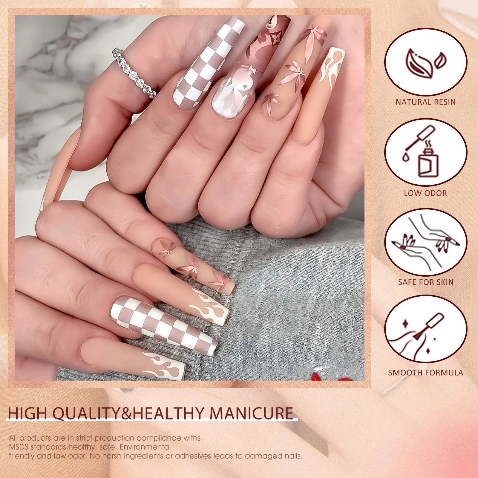 Milky Coffee- Gel Polish 12 Colors Set TPO Free Hema Free - Image 7
