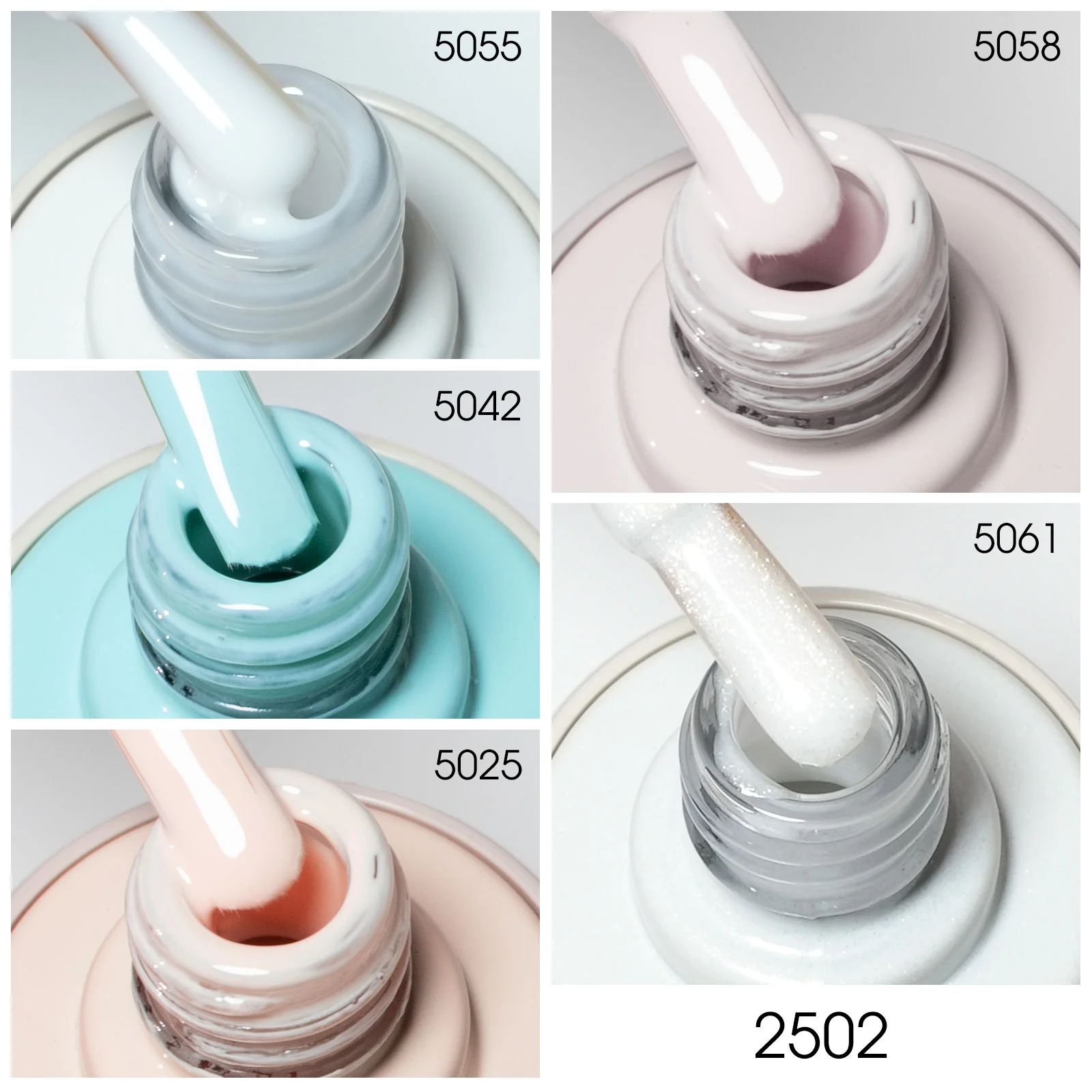 Moonlight Sorbet- 5 Colors Gel Polish Set (With Nail Tips) TPO Free Hema Free - Image 5