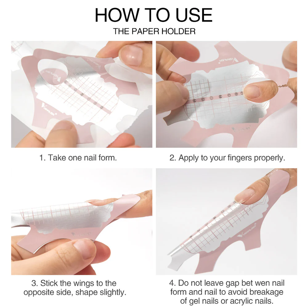 Nail Forms 300pcs/box - Image 10