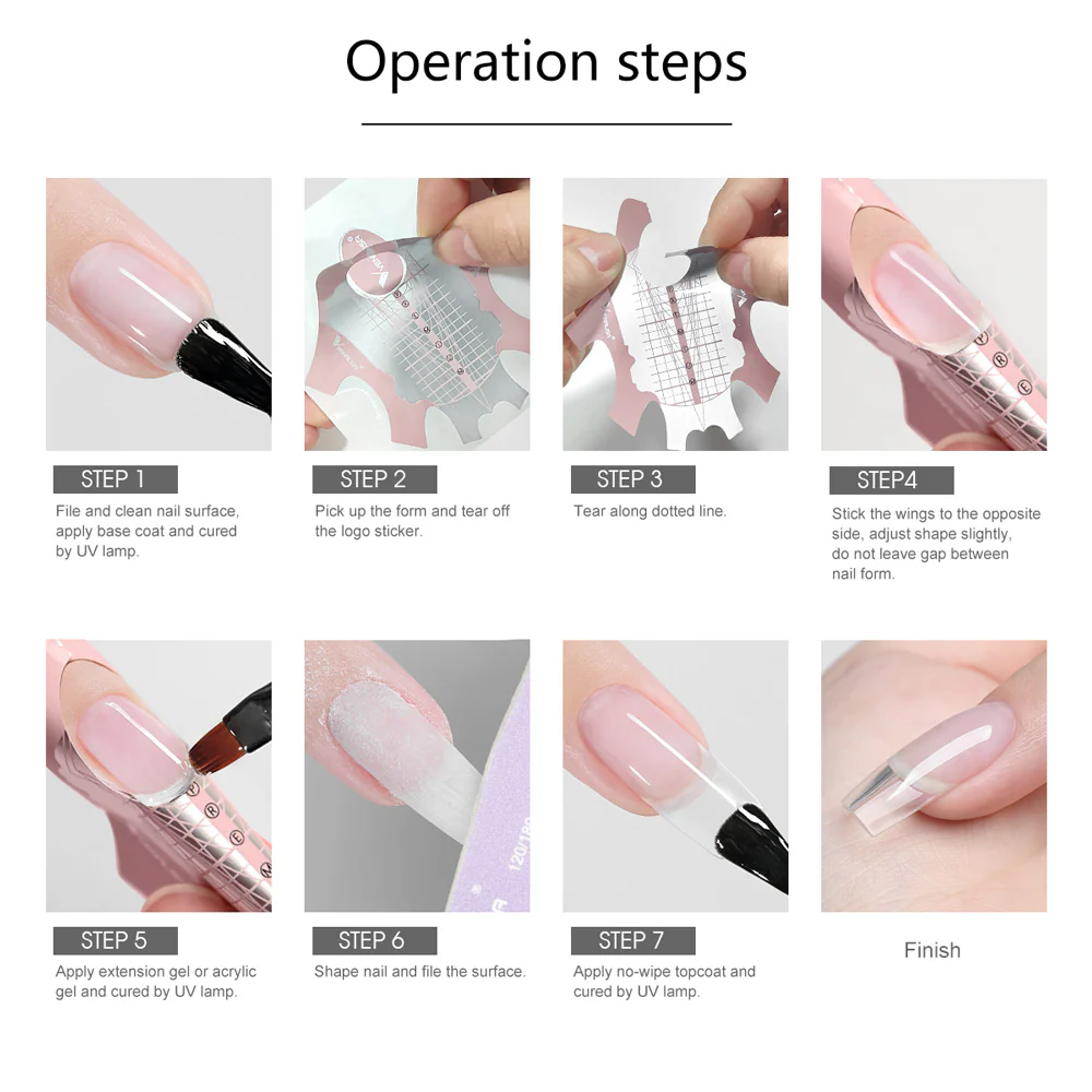 Nail Forms 300pcs/box - Image 5