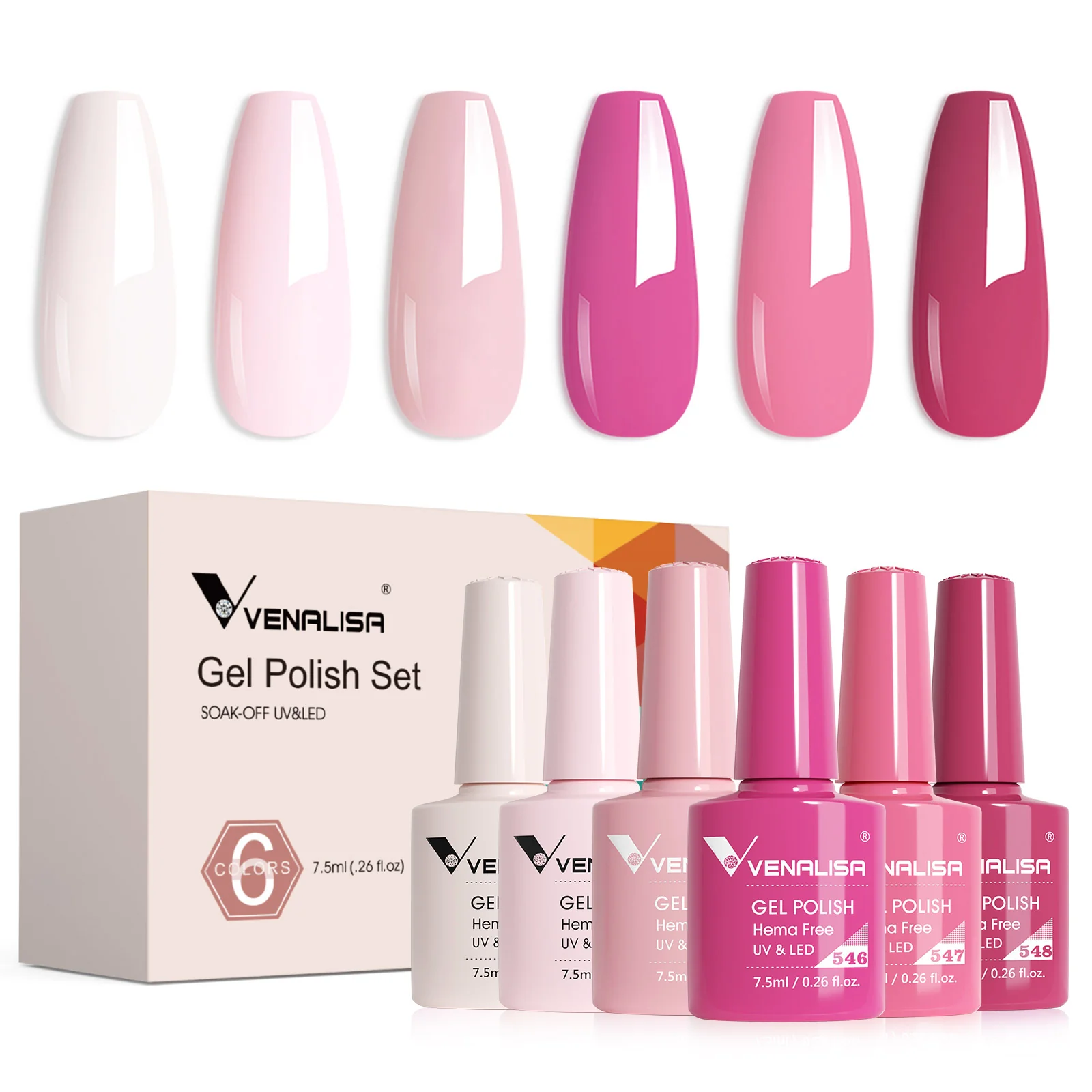 Pink memories - Hema Free 6 Colors Brown Gel Polish TPO Free Hema Free