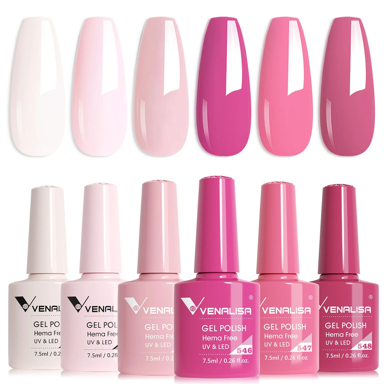 Pink memories - Hema Free 6 Colors Brown Gel Polish TPO Free Hema Free - Image 2