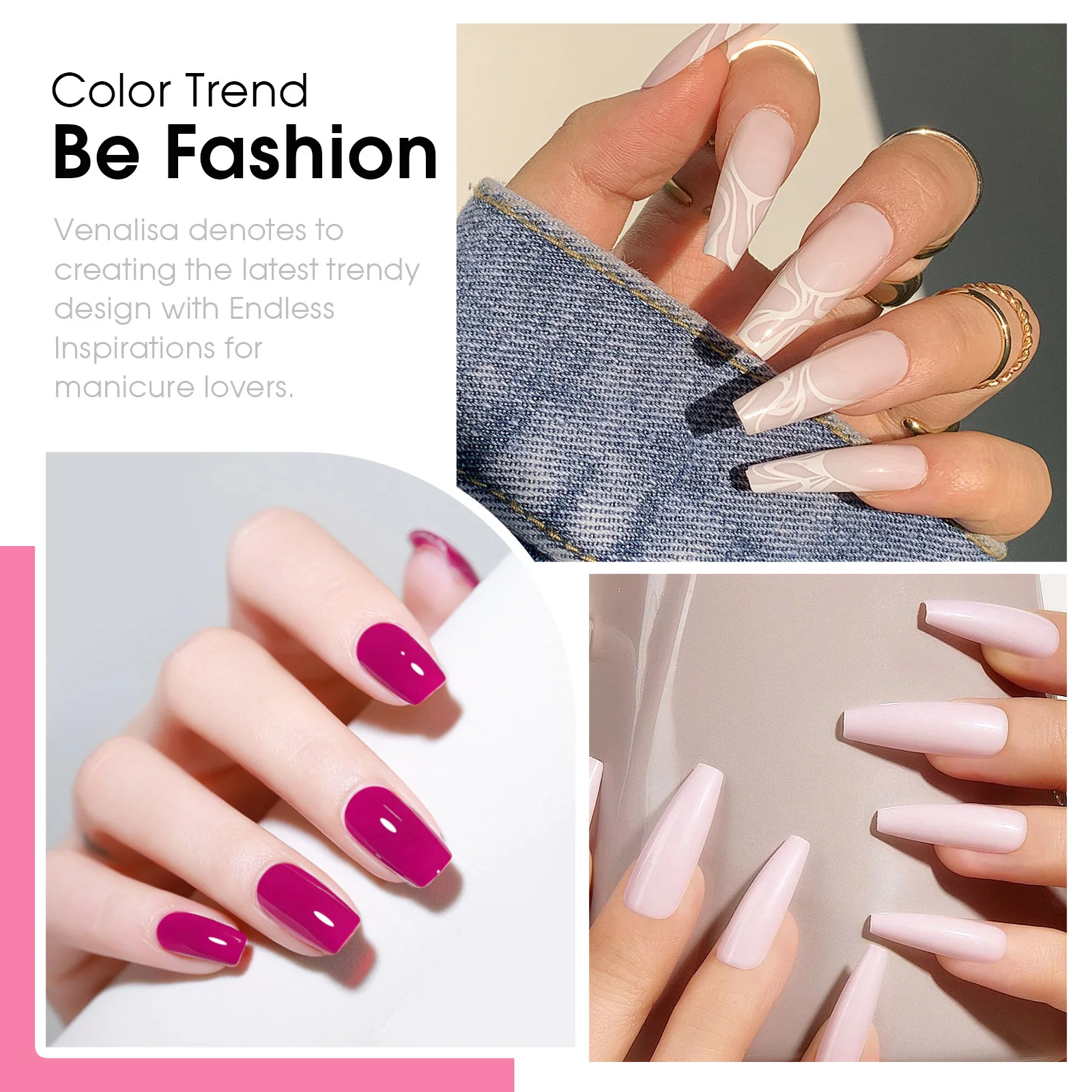 Pink memories - Hema Free 6 Colors Brown Gel Polish TPO Free Hema Free - Image 4