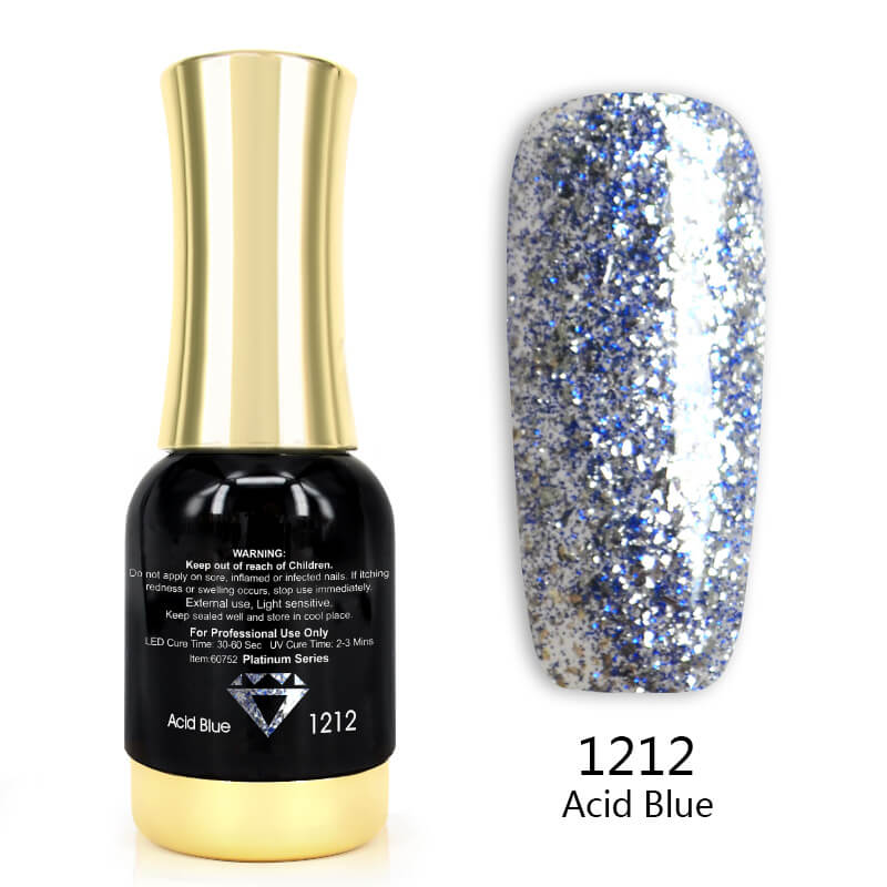 Platinum Glitter Gel Polish TPO Free Hema Free - Image 13