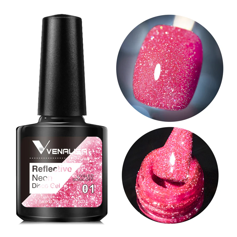 Reflective Neon Disco Gel TPO Free Hema Free