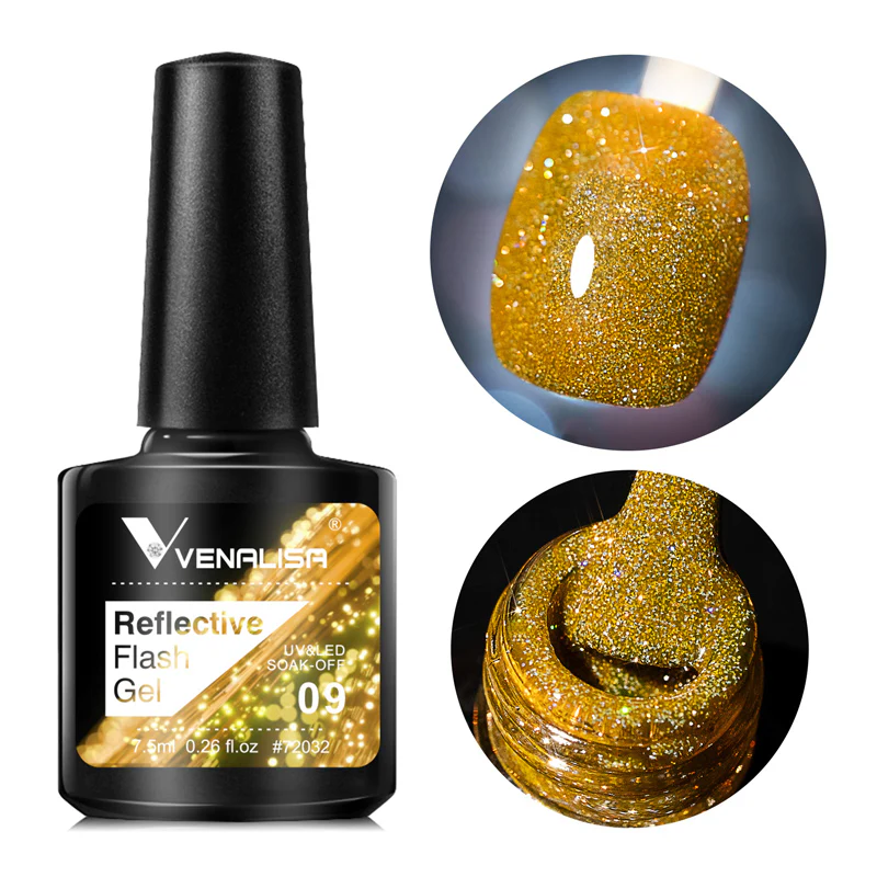 Reflective Neon Disco Gel TPO Free Hema Free - Image 9