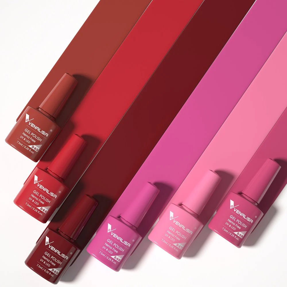 Scarlet Rose - Hema Free 6 Colors Gel Polish Set TPO Free Hema Free - Image 2