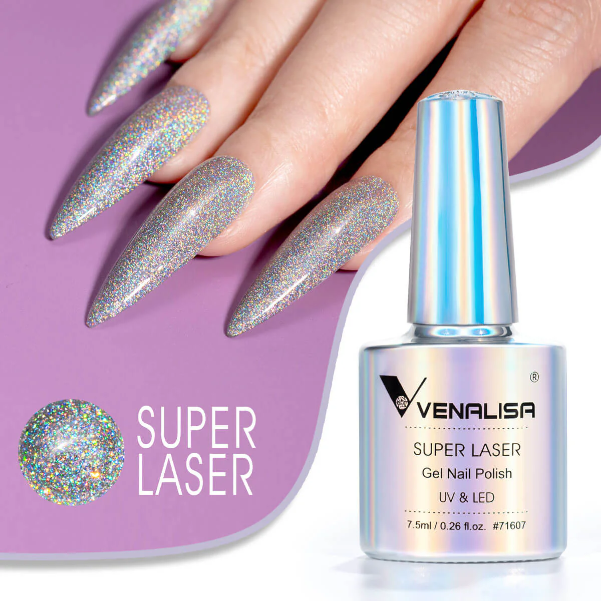 Super Laser Holographic Gel TPO Free Hema Free - Image 2