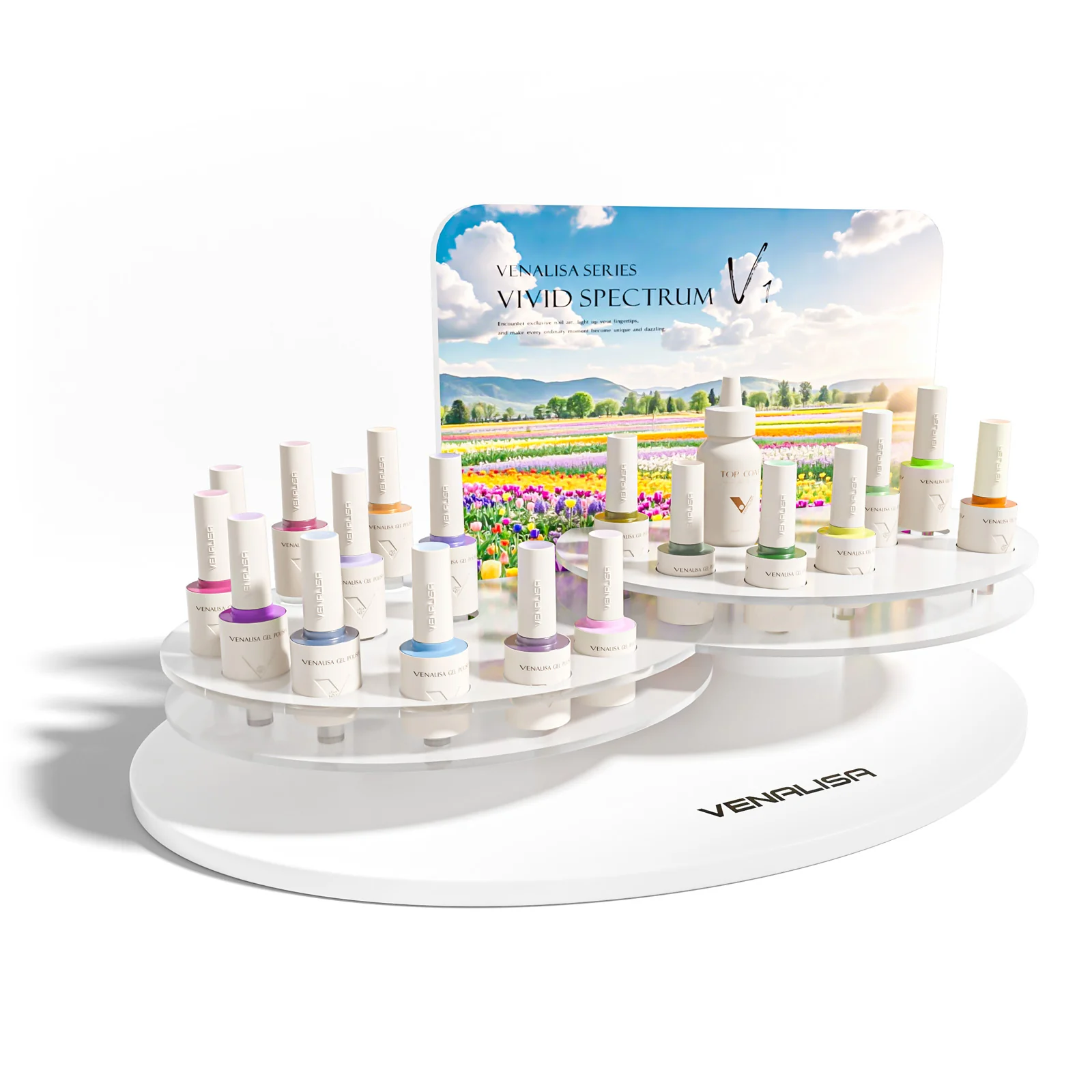 V1 Gel Polish Set 22 Pcs With Color Card TPO Free Hema Free - Image 6
