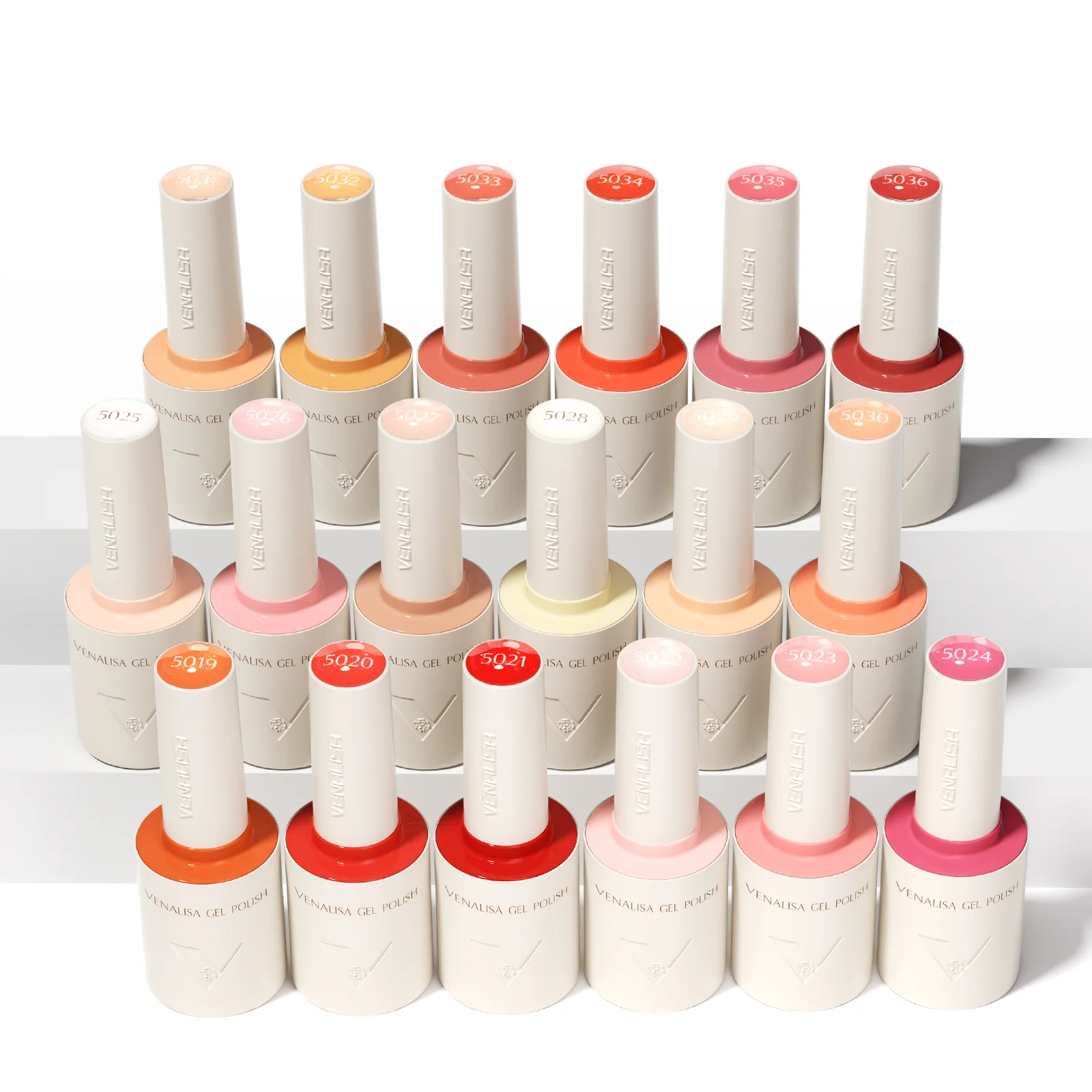 V2 Gel Polish Set 22 Pcs With Color Card TPO Free Hema Free - Image 3
