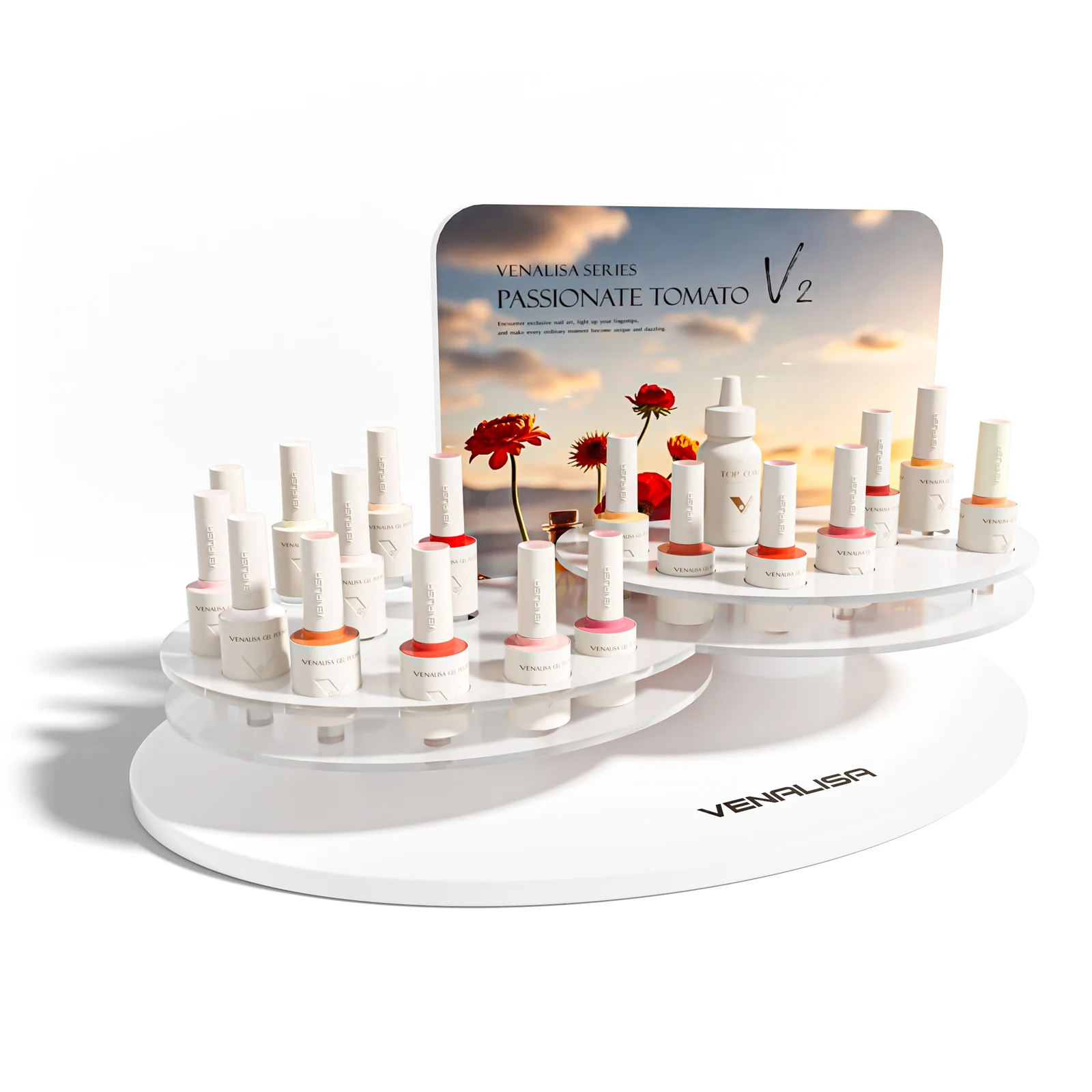 V2 Gel Polish Set 22 Pcs With Color Card TPO Free Hema Free - Image 5