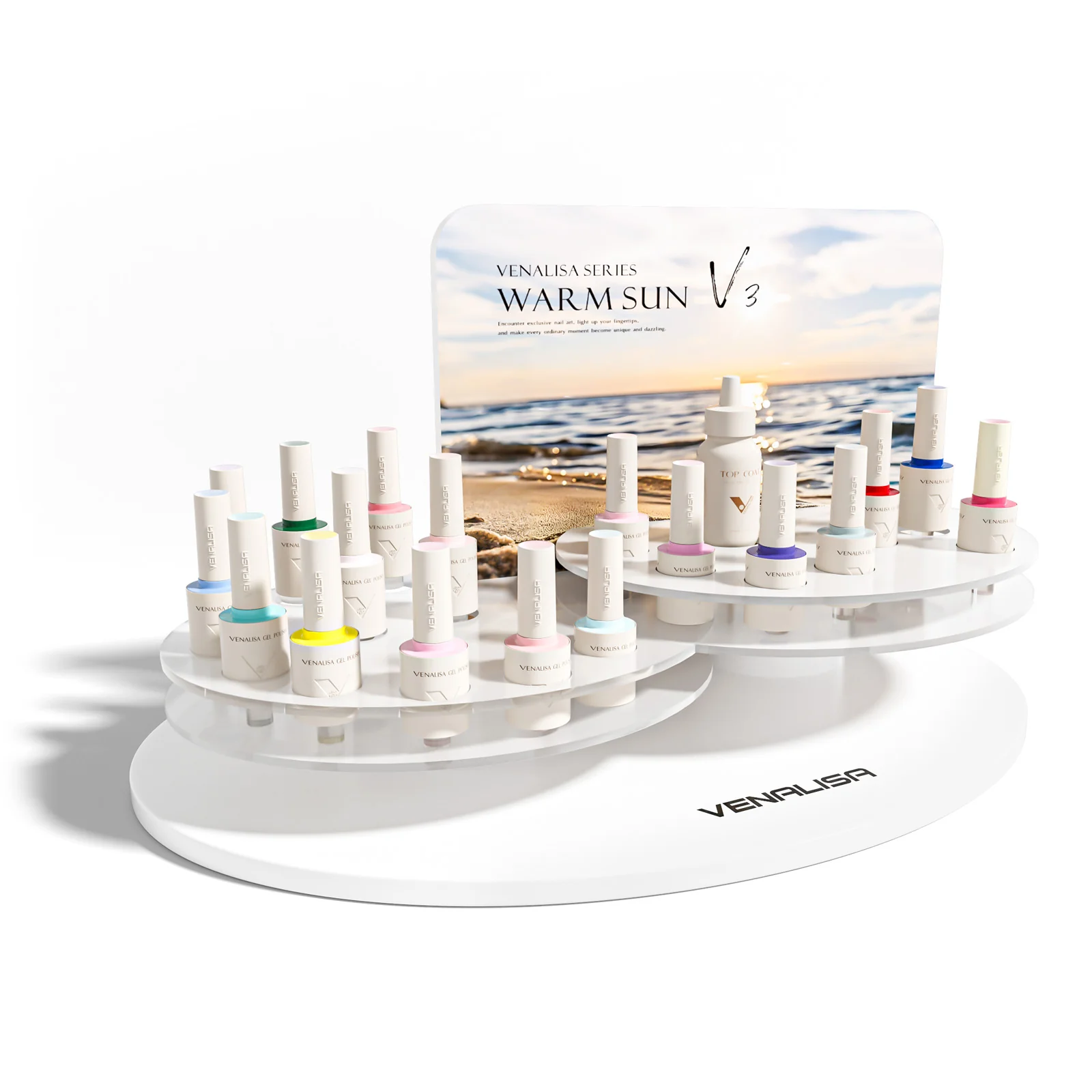 V3 Gel Polish Set 22 Pcs With Color Card TPO Free Hema Free - Image 3