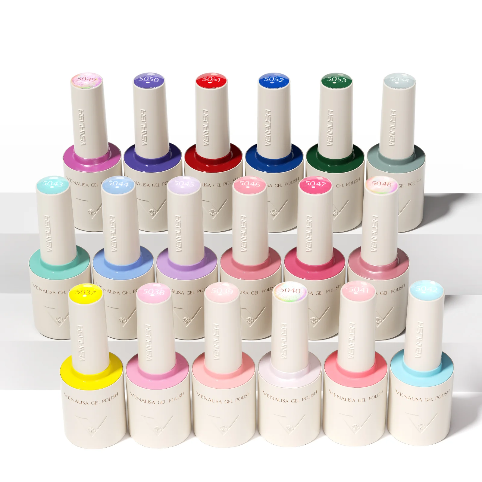 V3 Gel Polish Set 22 Pcs With Color Card TPO Free Hema Free - Image 5