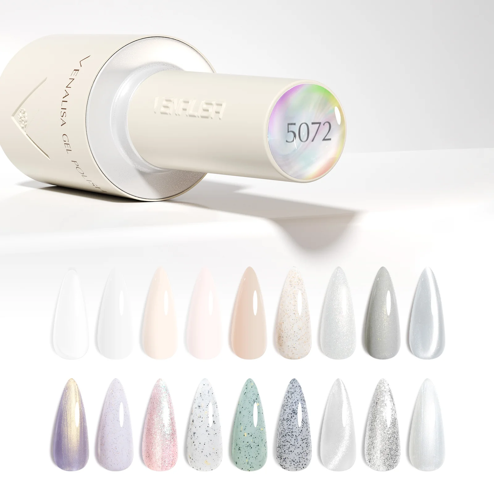 V4 Gel Polish Set 22 Pcs With Color Card TPO Free Hema Free - Image 5