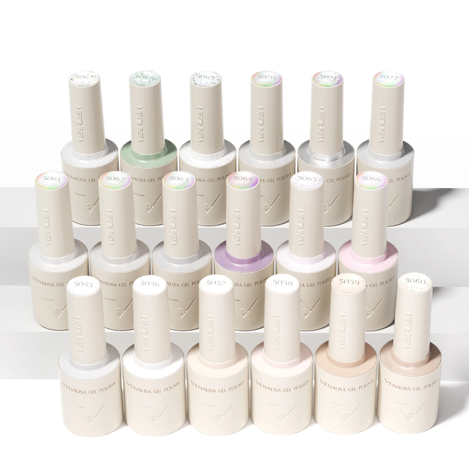 V4 Gel Polish Set 22 Pcs With Color Card TPO Free Hema Free - Image 6