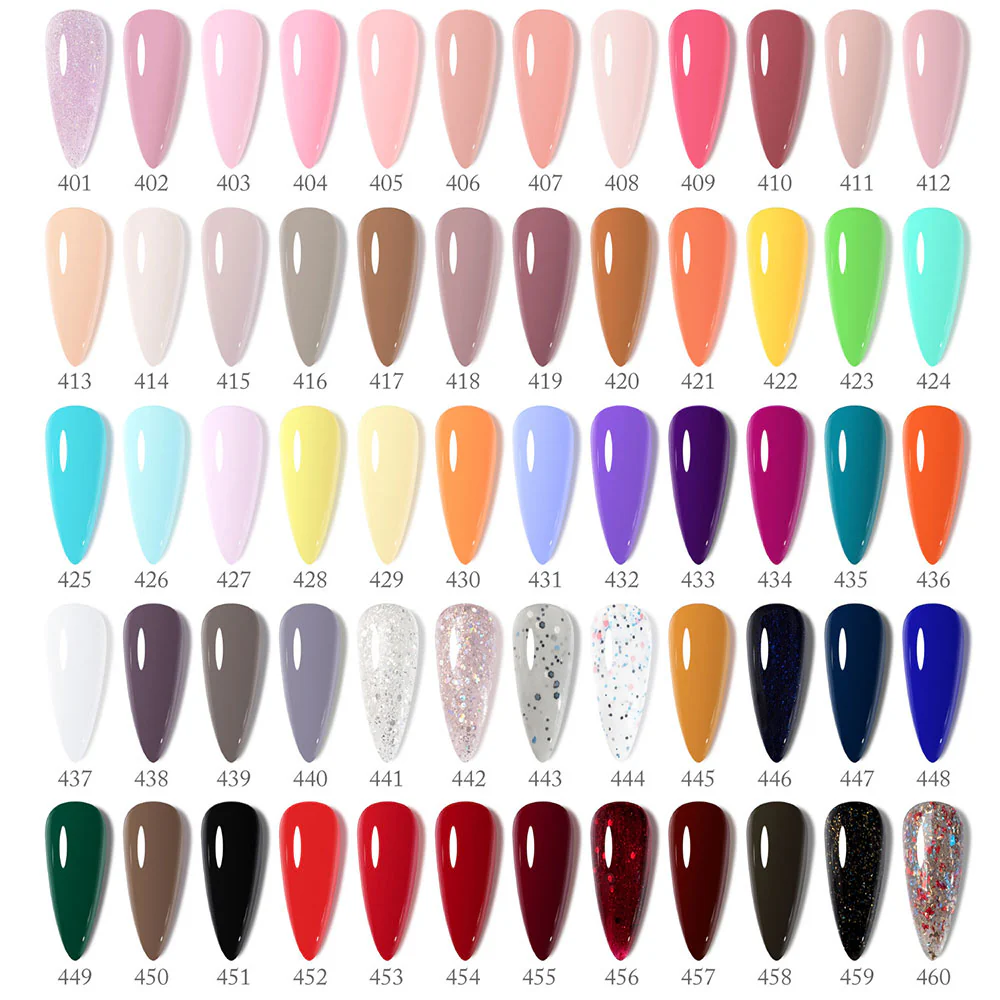 VIP4 Gel Polish Kit 60 Colors TPO Free Hema Free - Image 5