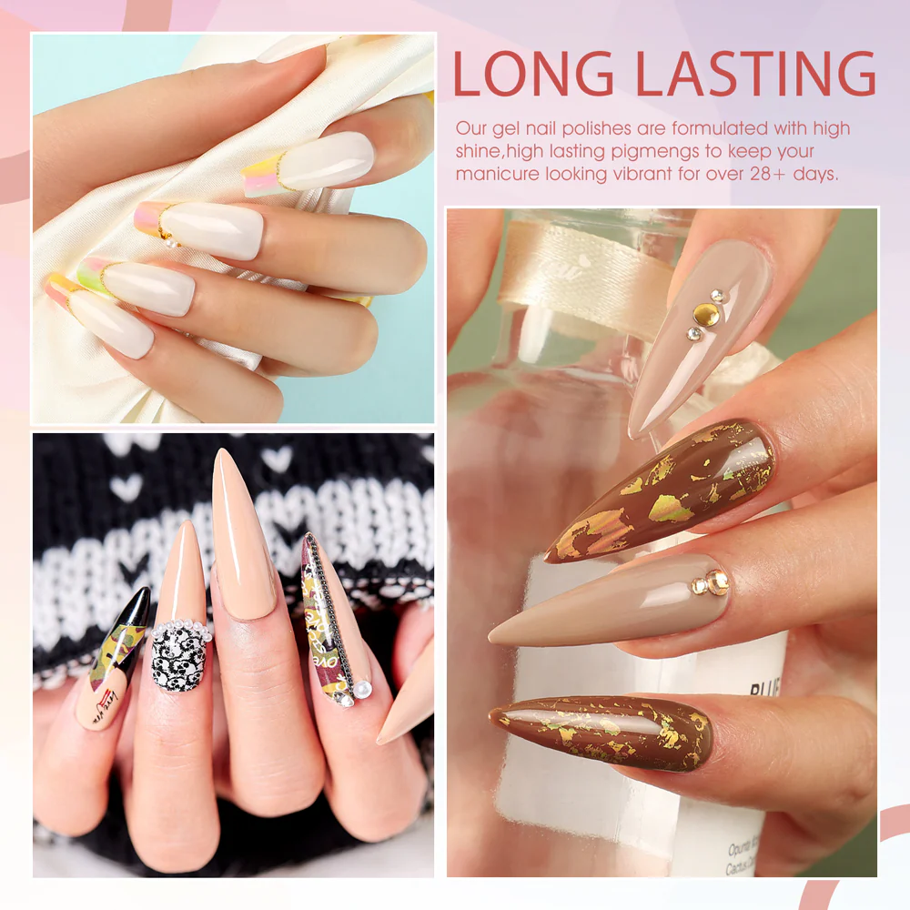 Whisper- (Hema Free) Gel Polish 12 Colors Set TPO Free Hema Free - Image 3