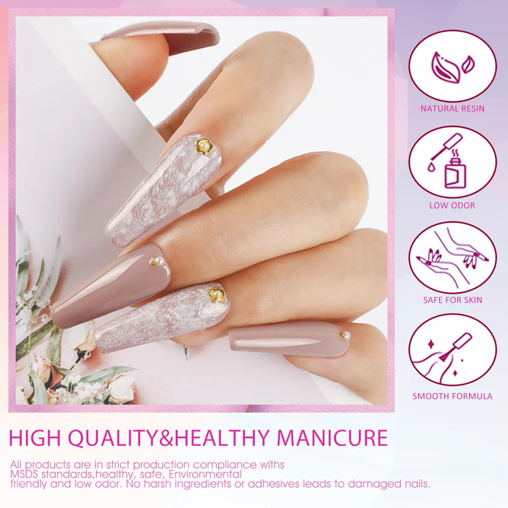Whisper- (Hema Free) Gel Polish 12 Colors Set TPO Free Hema Free - Image 4